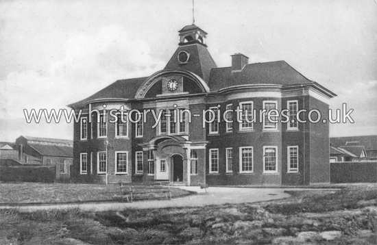 Main Entrance, St Everall's Asylum, Colchester, Essex. 1920's